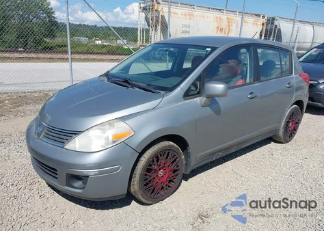 2007 Nissan Versa 1.8S из США, поврежденный, VIN 3N1BC13E27L411249